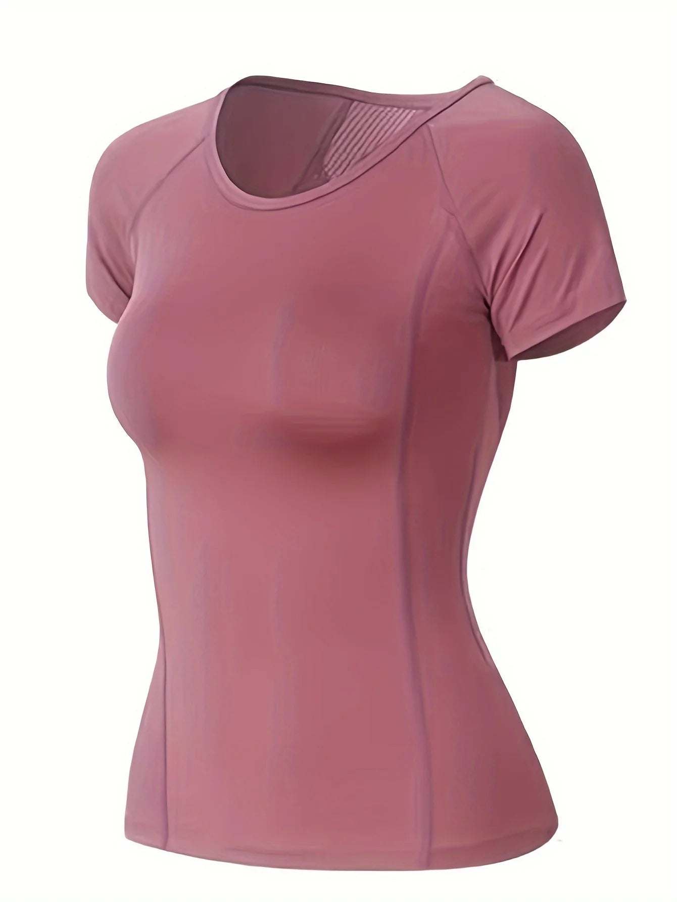 Open-Back Short Sleeve Sports Top
