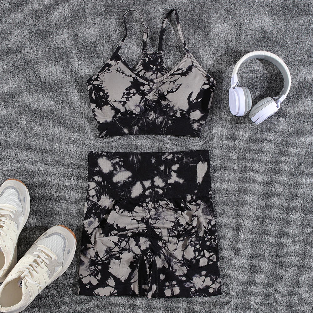 Tie-Dye Activewear Set