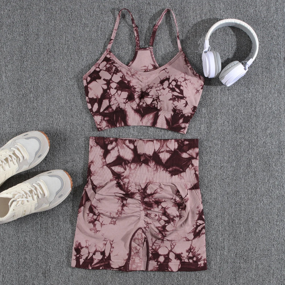 Tie-Dye Activewear Set