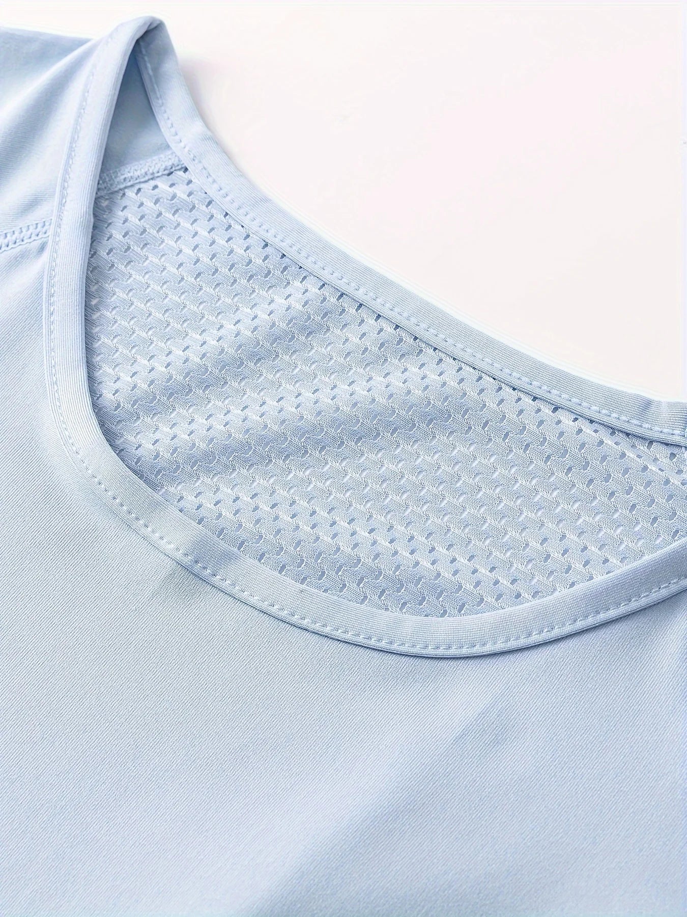 Open-Back Short Sleeve Sports Top