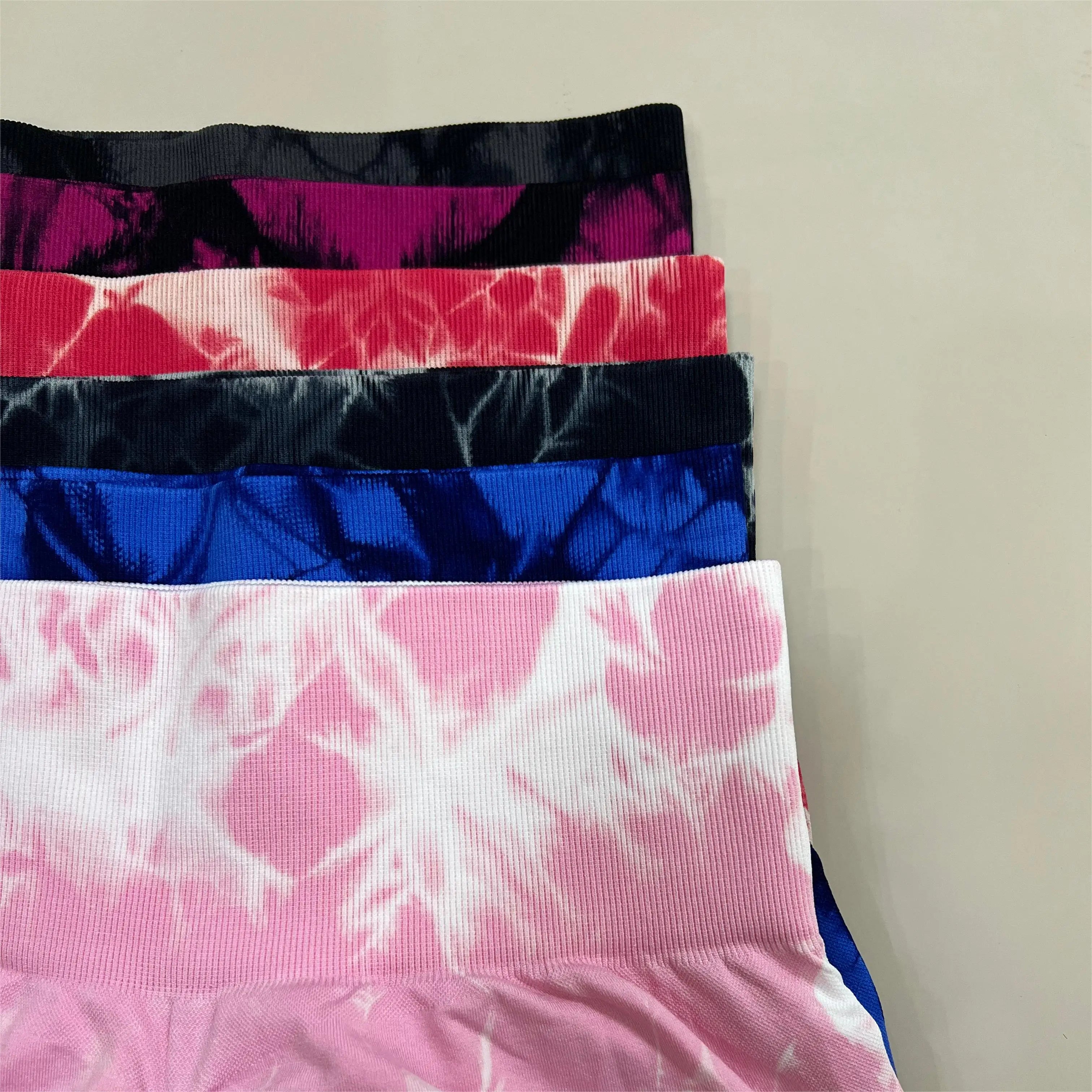 Tie Dye Scrunch Butt Lifting Gym Shorts & Leggings | Veloura