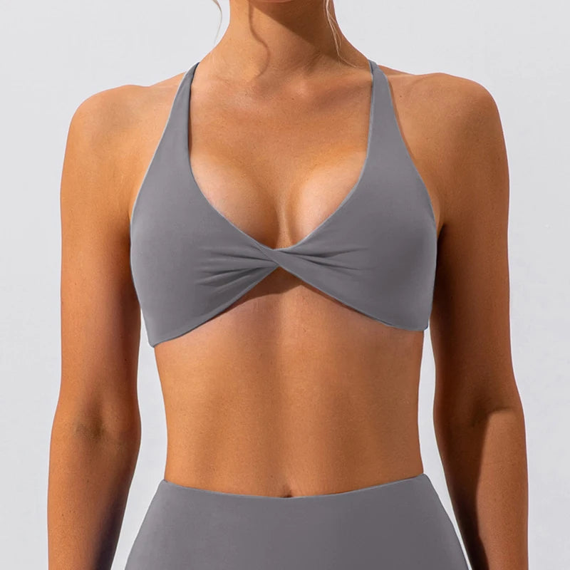 Cross-Back Sports Bra